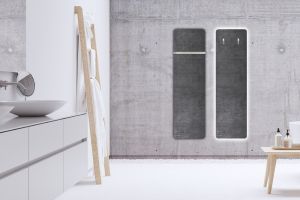 Heazs Neolith Iron Grey Badpaneel